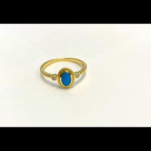Turquoise Gold Ring